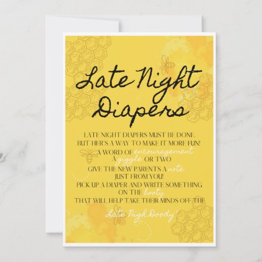 オ・ベイビー晩期のおむつ活動 (正面)