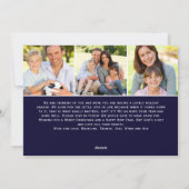 オ・ホーリー・ナイト スクリプト タイポグラフィー クリスマス 誕生 3 枚の写真 (裏面)