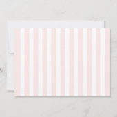 オ・ラ・ラ フレンチ ベイビー シャワーの招待状 招待状 (裏面)