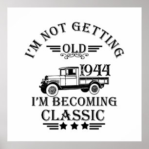 オ personalized eighty ヴィンテージ 80歳の誕生日パーティー ポスター