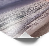 オcean Waves サンセット 砂浜 フォトプリント (角)