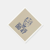 オYes彼は47トランプ2024した スタンダードカクテルナプキン (角)