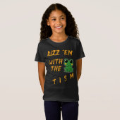 カおもしろいエルEmを正気で動かす Tシャツ (正面フル)