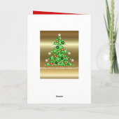 カおもしろいスタマイズ可能なCat & Kitten Crismas Card シーズンカード (裏面)