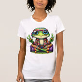 カおもしろいルポップ・アートのグ Tシャツ (正面)