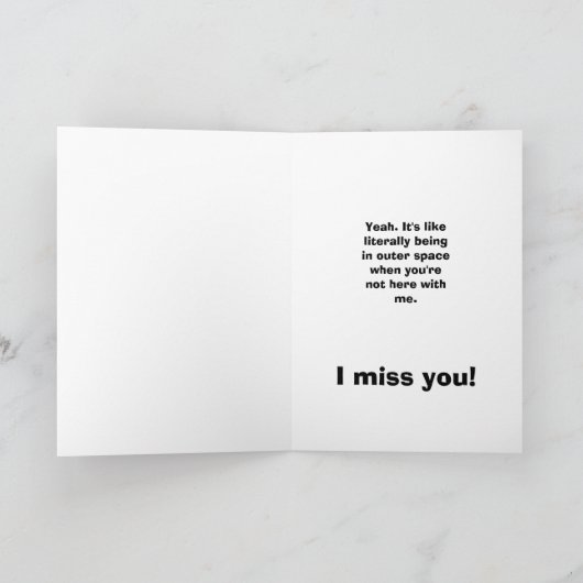 カおもしろいー失ったドなし恋しく思かわいい シーズンカード (内部)