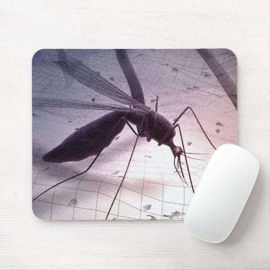 カのかむことのイラストレーション マウスパッド (マウス)