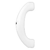 カのシルエットの迷惑の昆虫か虫の害虫 セラミックキャビネット取っ手 (側面)