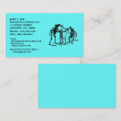 カのテーマの名刺の~は声明をします! 名刺 (正面/裏面)