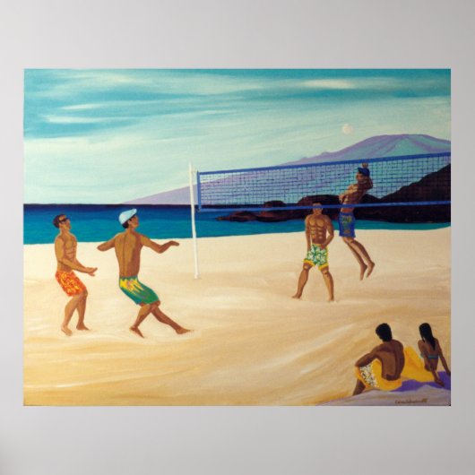 カアナパリの地元の人々 ポスター (正面)