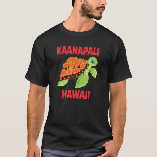 カアナパリハワイウミガメ Tシャツ (正面)