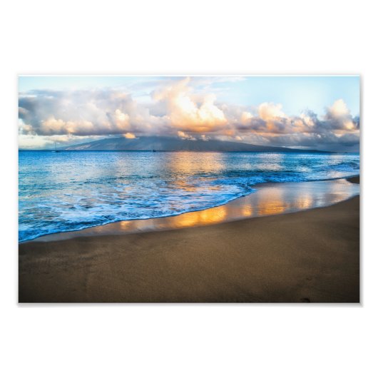 カアナパリビーチサンライズフォトプリント フォトプリント            (正面)