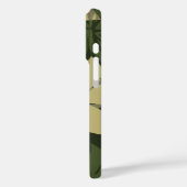 カアナパリ迷彩柄ハワイアンハイビスカスオリーブ Case-Mate iPhoneケース (裏面 / 左)