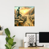 カアナン芸術のクリスチャン聖書巨人 ポスター (ホームオフィス)