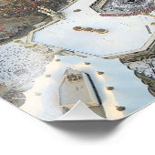 カアバ、マスジド・アル・ハラム&メッカの空中眺め フォトプリント            (角)