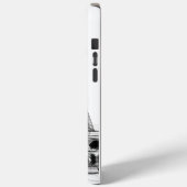 カアバ・マッカのスケッチ – ムスリムギフト Case-Mate iPhoneケース (裏面 / 左)