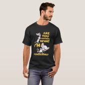 カイとブレインの深い思考 Tシャツ (正面フル)