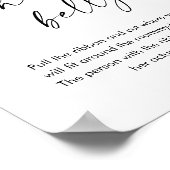 カイアどのように彼女の腹の赤ちゃんシャワーゲーム大きい ポスター (角)