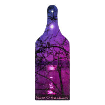 カイアウア湾を横切るマグカルムーンライトの反射ニュージーランド