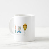 カイアシ類 コーヒーマグカップ (正面左)