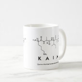 カイアペプチド名mug コーヒーマグカップ (正面右)