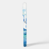 カイアロハアイランドウォーターカラーウェーブ Case-Mate iPhoneケース (裏面 / 左)