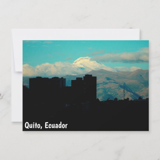カイアンベ火山カード (正面)