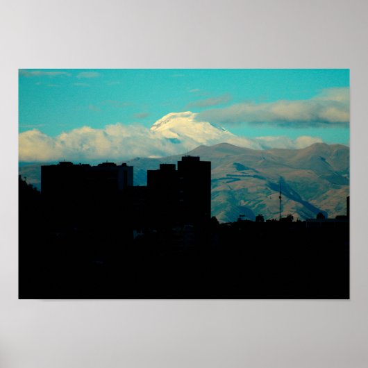 カイアンベ火山 ポスター (正面)