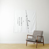 カイアMInimalistベビーシャワーへようこそ タペストリー (インサイチュ(横))