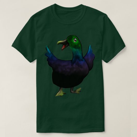カイウガダック Tシャツ (デザイン正面)