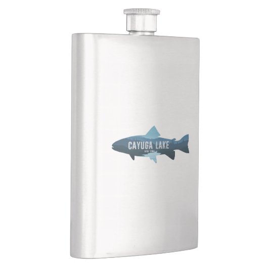 カイウガレイクニューヨークフィッシュ フラスク (右)