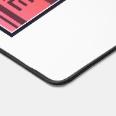 カイウガレイクニューヨークレッドサンライズ デスクマット (コーナー)