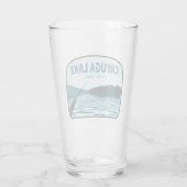 カイウガレイクニューヨーク魚釣りロッド タンブラーグラス (裏面)