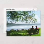 カイウガレイクベンチ ポストカード (正面/裏面)