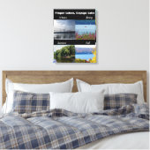 カイウガ湖の四季 キャンバスプリント (インサイチュ (寝室))