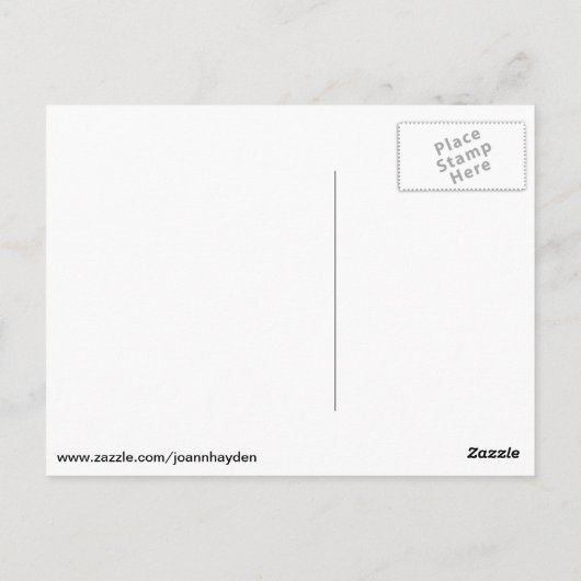 カイウガ湖ナイト秋葉書 ポストカード (裏面)