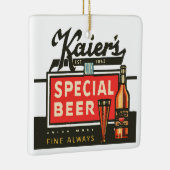 カイエのスペシャルビール セラミックオーナメント (右)