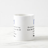 カイエルトゥグルガジ引用文オン排他権 コーヒーマグカップ (中央)