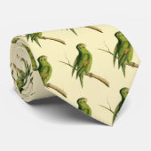 カイエンの金ゴールドの翼を持つインコ ネクタイ (ロール)