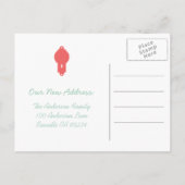 カイエンドアノブ引っ越しましたポストカード 案内ポストカード (裏面)