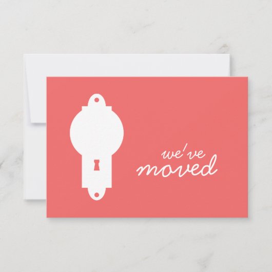 カイエンドアノブ引っ越し祝いパーティーパーティー招待状 招待状 (正面)