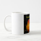 カイエンヌおよびCoriのコップのカスタム コーヒーマグカップ (左)