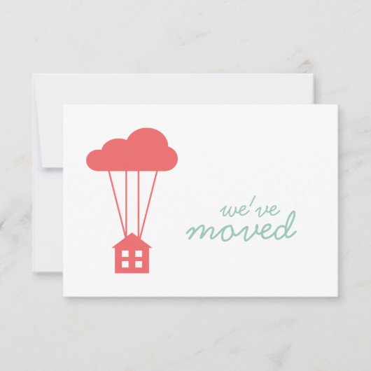 カイエンハウス&クラウド引っ越し祝いパーティー招待状 招待状 (正面)