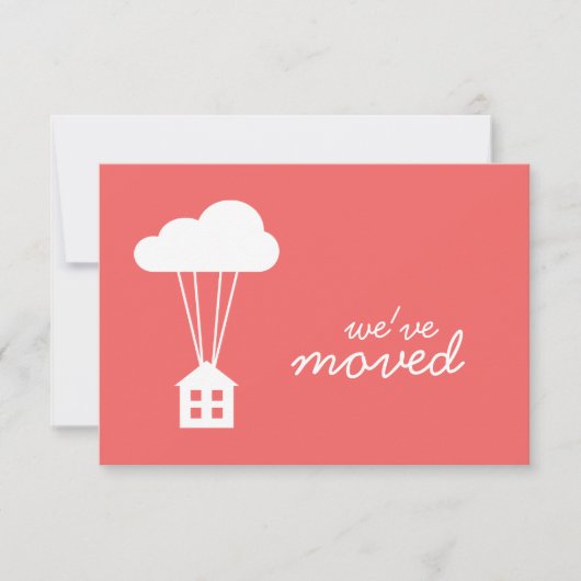 カイエンハウス&クラウド引っ越し祝いパーティー招待状 招待状 (正面)