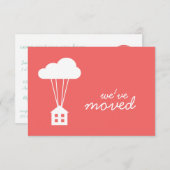 カイエンハウス&クラウド引っ越し祝いパーティー招待状 招待状 (正面/裏面)
