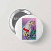 カイエンフラワーエッセンス 缶バッジ (正面&裏面)