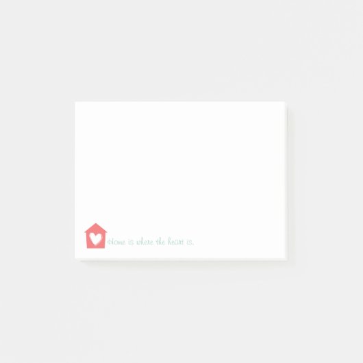 カイエンホームはハートのノート ポストイット (正面)