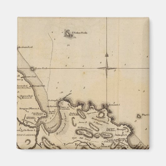 カイエン2 マグネット (正面)