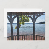 カイオウィーサウスカロライナ美しい湖 ポストカード (正面/裏面)