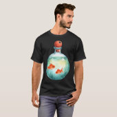 カイカツ市場性の魚 Tシャツ (正面フル)